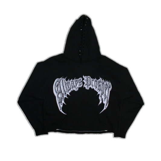 Always Prosper The Opulent heavyweight hoodie in midnight black