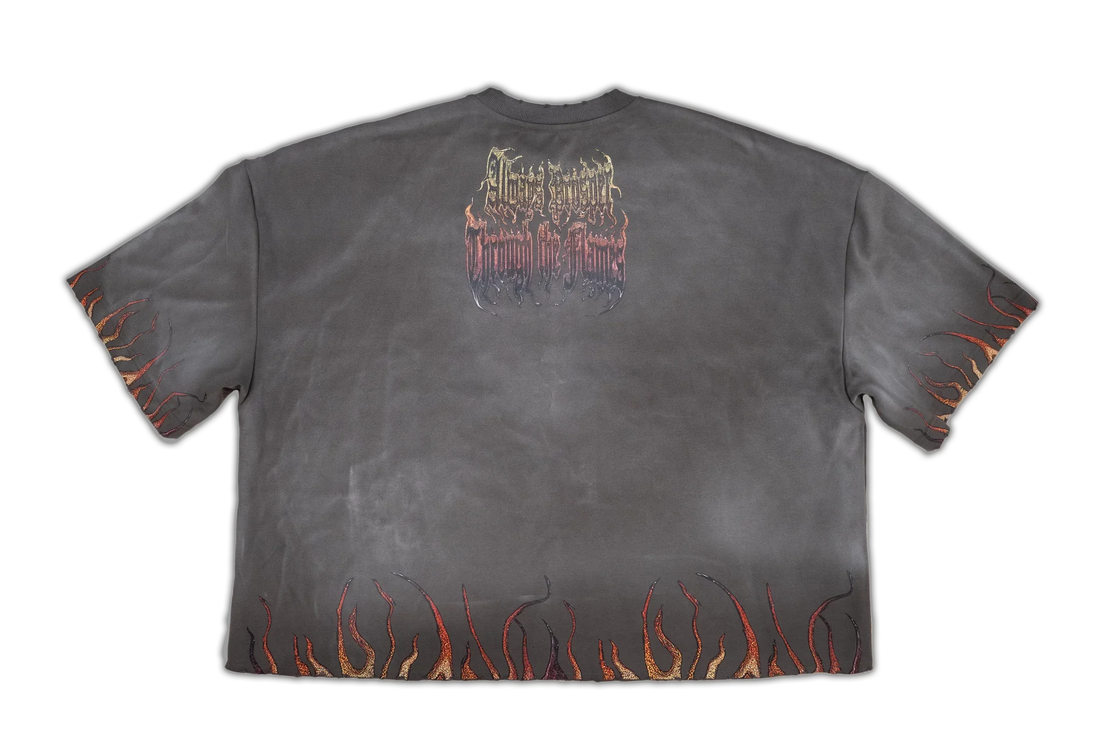 Through The Flames — back